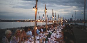 dinner on the pier