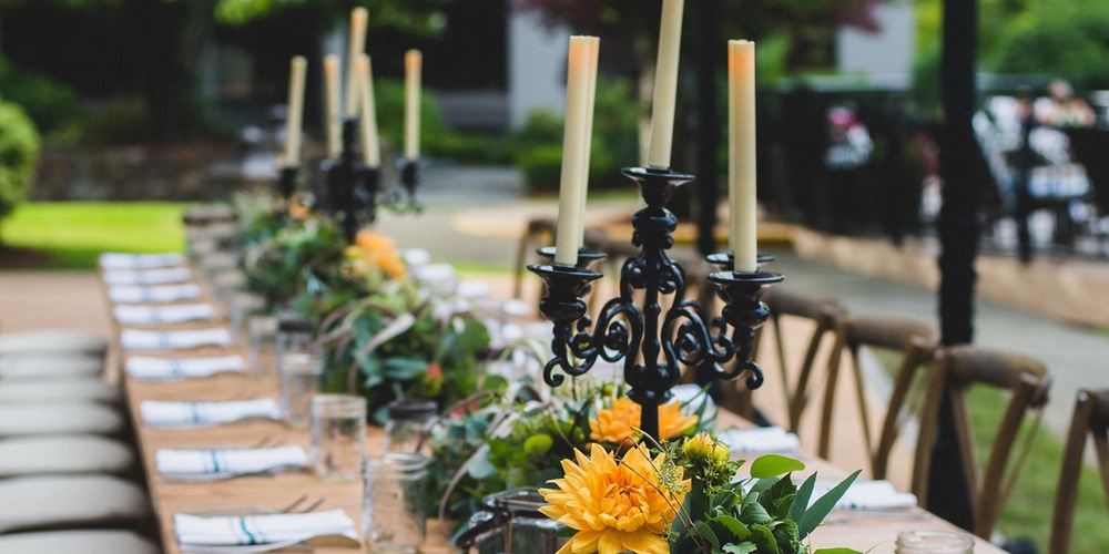 wine maker's dinner table
