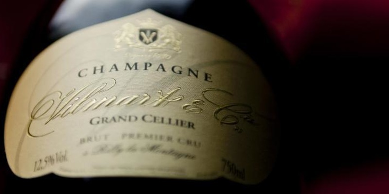 celebration of champagne